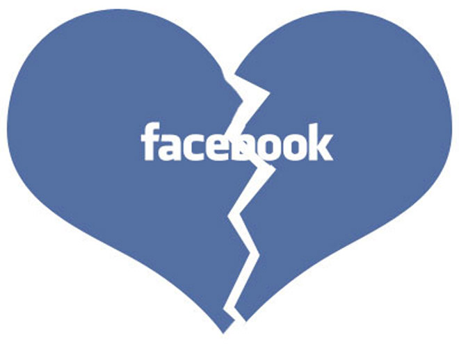 Corazon roto Facebook Con Facebook predicen cuándo acaban relaciones amorosas