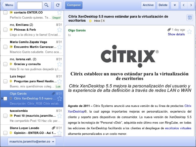 Ya es posible manejar su cuenta de Gmail sin conexión Ya es posible manejar su cuenta de Gmail sin conexión