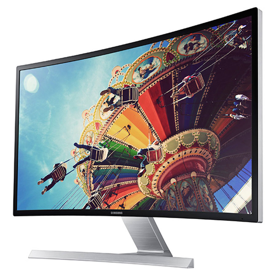 Mire el nuevo monitor de pantalla curva de Samsung •