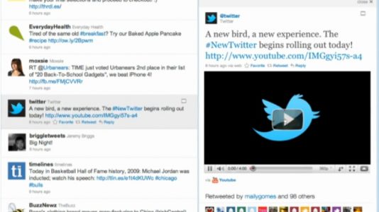 Nueva versión de Twitter