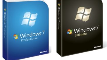 Cajas Windows 7 Professional y Ultimate