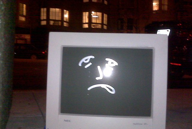 Un Mac enfermo es un Mac Infeliz. Foto: thrashr888 (via Flickr)