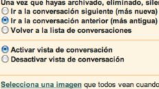 Puede escoger si quiere pasar a la conversación previa o a la siguiente