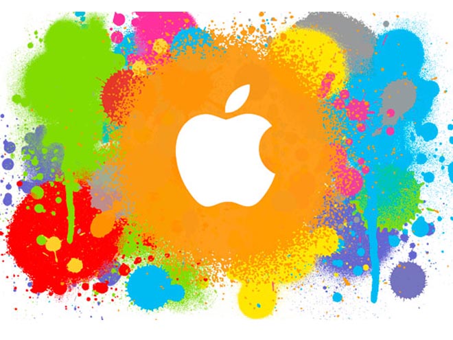 Apple colorido 1