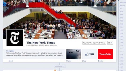 Nuevas páginas de Facebook con Timeline.
