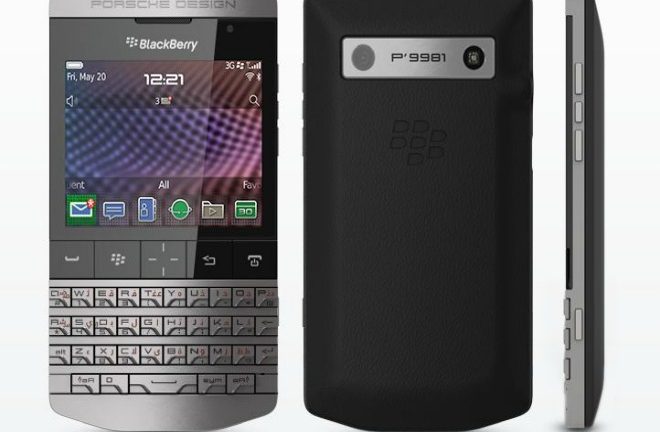 blackberry porsche