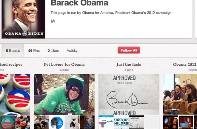 Pinterest de Obama
