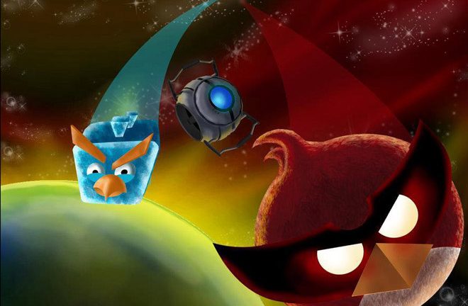 Angry birds space