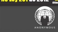 Anonymous contra la Ley del TLC