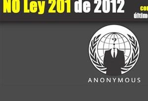 Anonymous contra la Ley del TLC
