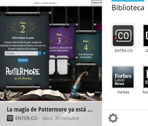 ENTER.CO en Google Currents