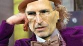 Steve Jobs como Willy Wonka