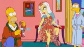 Lady gaga los simpson