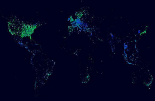 Facebook ubicación por edades