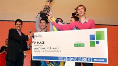 quadSquad ganadores de Imagine Cup 2012