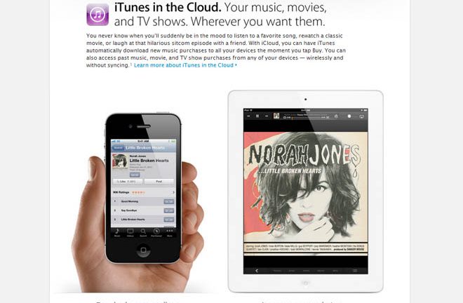 iTunes in the Cloud