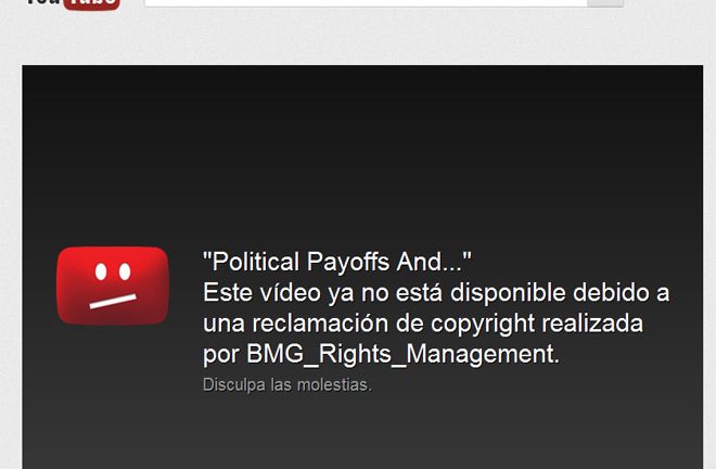 Video de Romney bloqueado