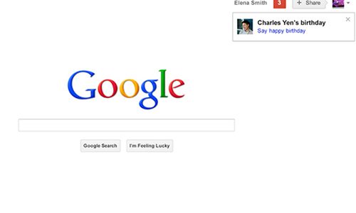 Cumpleaños Google+