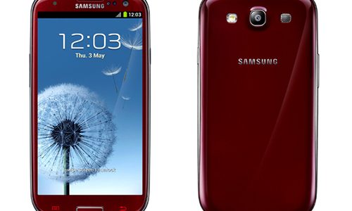 Samsung Galaxy S III Garnet Red