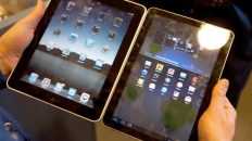 iPad vs. Samsung Galaxy Tab 10.1.