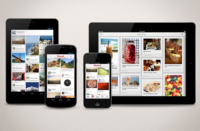 Pinterest para iPad y Android