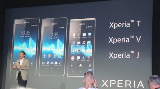Línea de smartphones de Sony