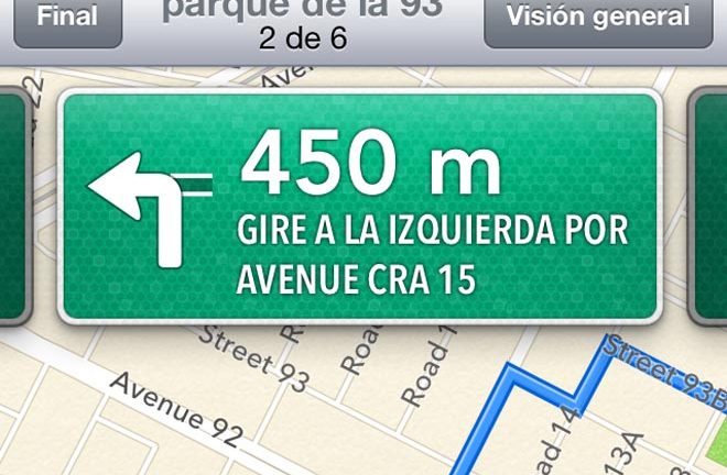 iOS6 en Colombia