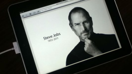 iPad Steve Jobs
