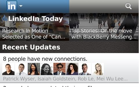LinkedIn para BlackBerry