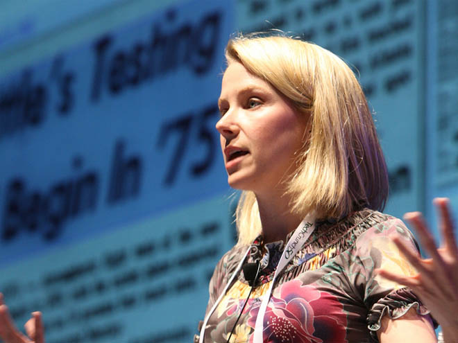 Marissa Mayer, CEO de Yahoo!