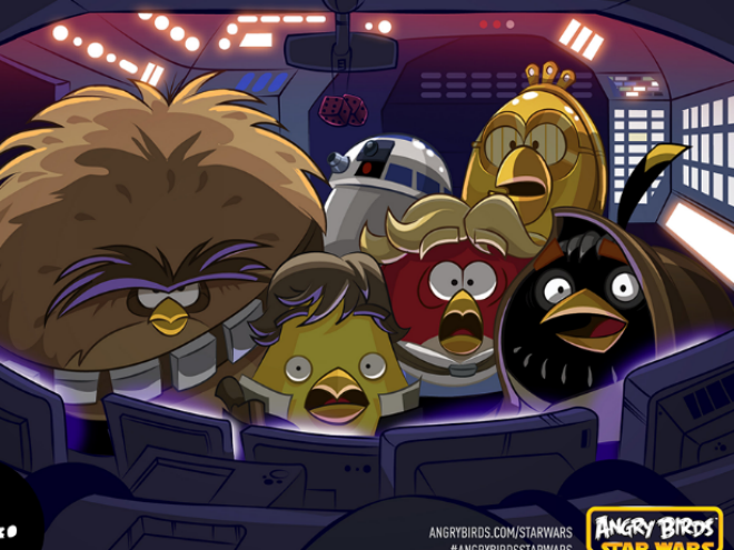Angry Birds empieza su lucha contra el imperio de los cerdos en Star Wars •  