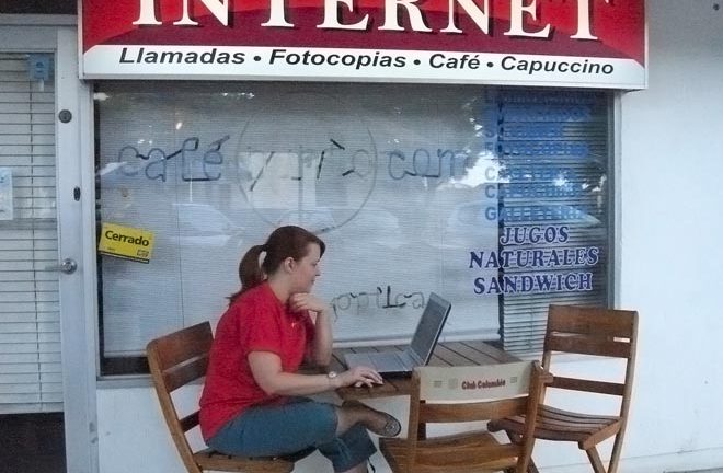 Café Internet en Cartagena