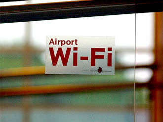 Wi-Fi en un aeropuerto