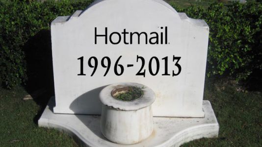 Hotmail R.I.P