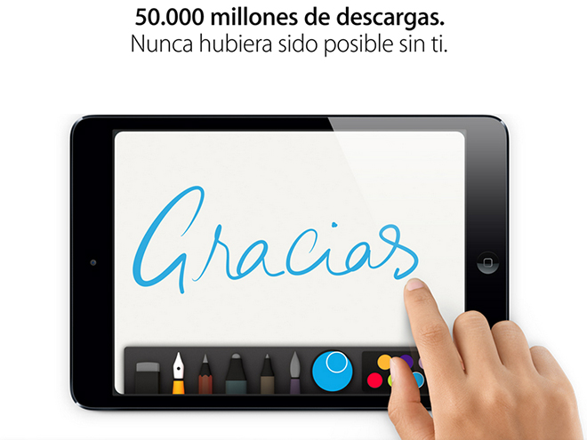 La App Store alcanza los 50.000 millones de descargas • ENTER.CO