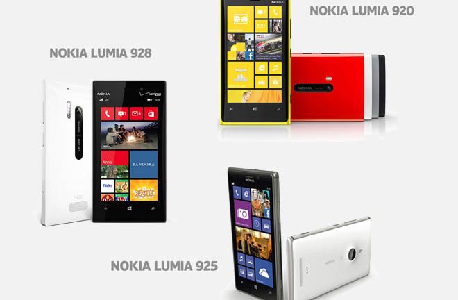 Nokia 920, 925 y 928