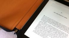 Ebook en un iPad