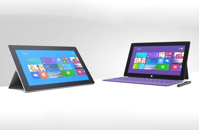 Surface Pro 2 y Surface 2