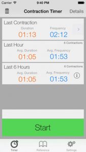 Contraction Timer