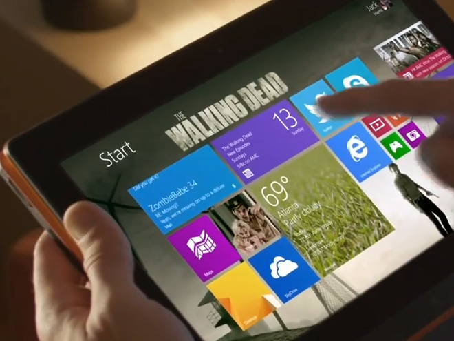 El nuevo comercial de Microsoft. (Imagen: Captura de pantalla)