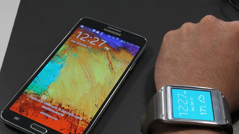 Galaxy Note 3 y Galaxy Gear