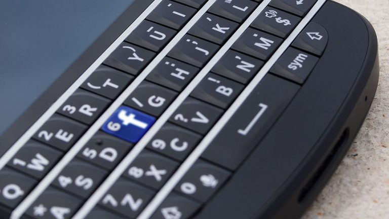 Facebook en BlackBerry