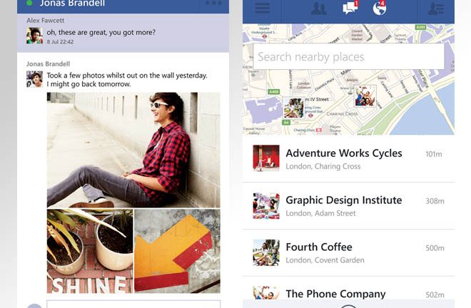 Facebook para Windows Phone