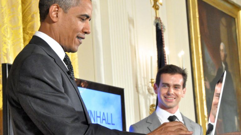 Obama y @jack