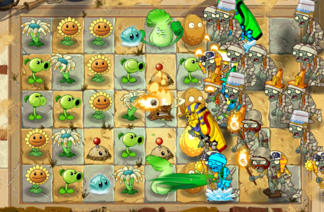 play plants vs zombies 2