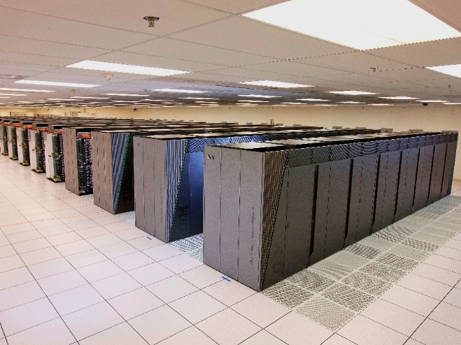 Este es el Sequoia, uno de los computadores más rápidos del mundo. Imagen: Lawrence Livermore National Laboratory