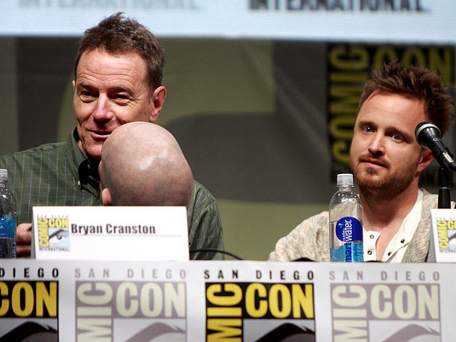 Los protagonistas viven el momento final de 'Breaking Bad'. Foto: gageskidmore (vía Flickr)