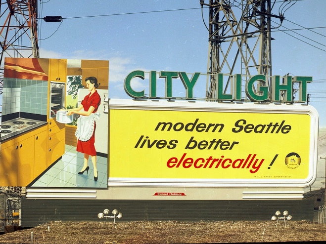 La modernidad va paso a paso. Imagen: Seattle Municipal Archives (vía Flickr).