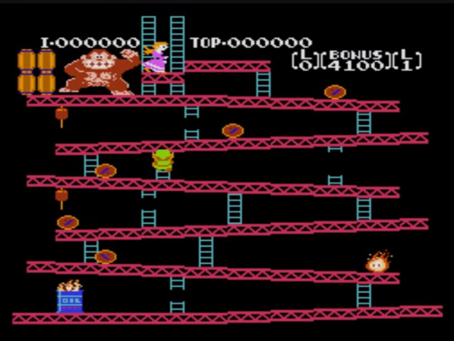 Zelda debe ser rescata de Donkey Kong.