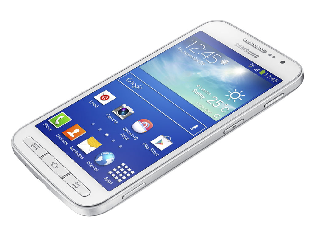 Este es el Galaxy Core Advance. Imagen: Samsung. 